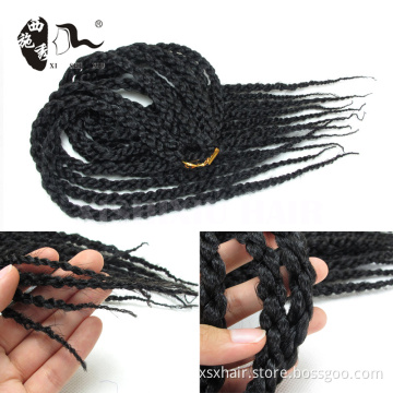 2016 High Quality diana Synthetic Hair 18inch 3d Cubic Senegalese Twist Braid